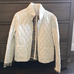 Burberry White Jacket
